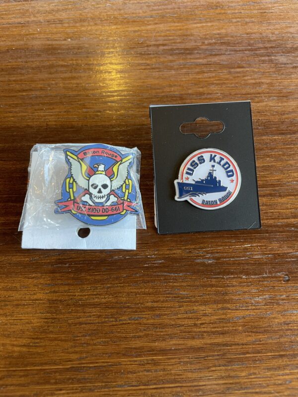 USS Kidd Pins