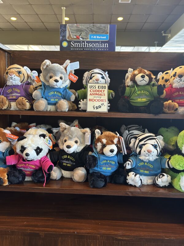 USS KIDD Hoodie Animals